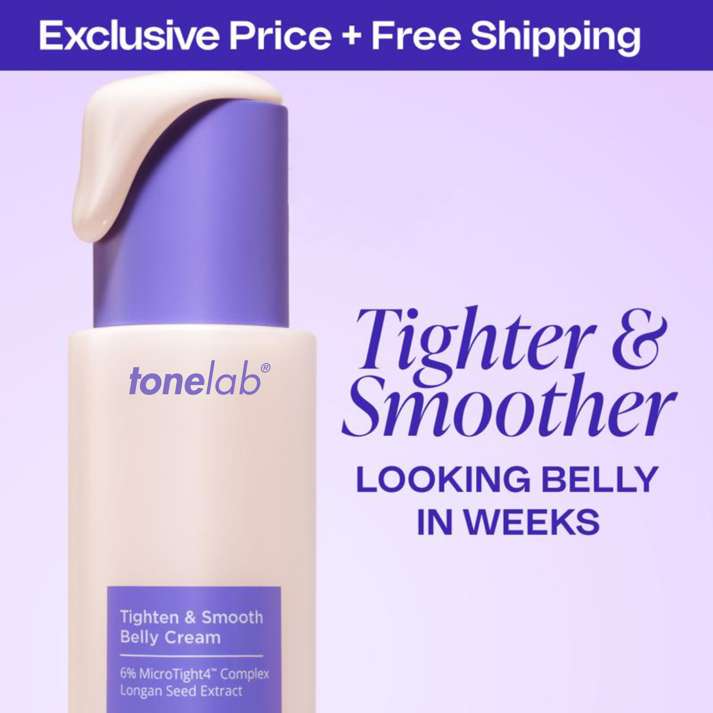 ToneLab® Tighten and Smooth Belly Firming Cream